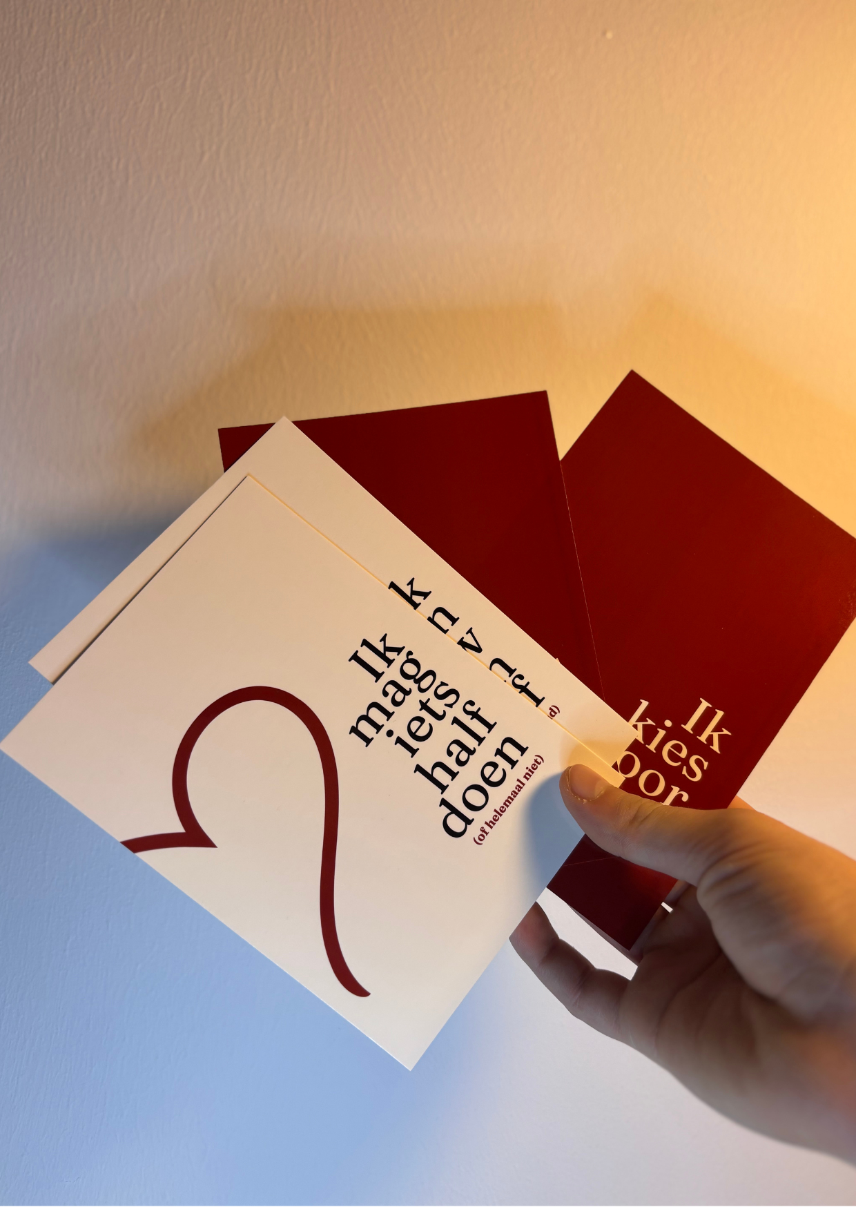 (Affirmatie)kaarten – set van 12 stuks